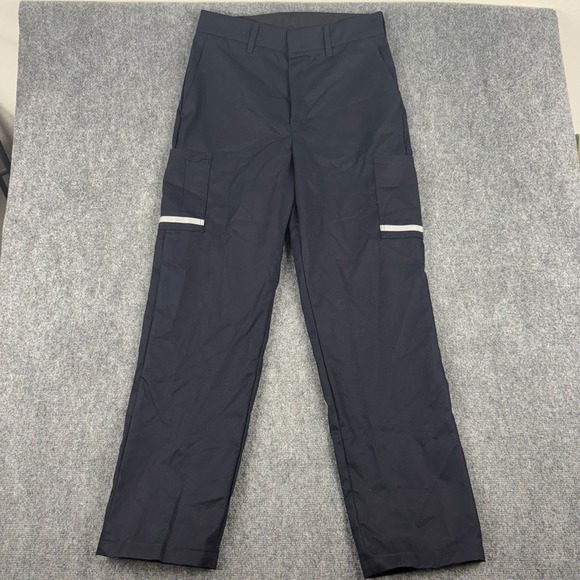 FedEx Stan Herman Image Authority Navy Cargo Pants Men's 34R-34 Work Uniform - Picture 1 of 5
